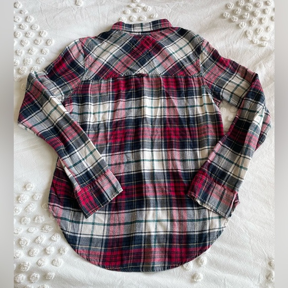Abercrombie & Fitch Plaid Flannel Shirt - Picture 2 of 10
